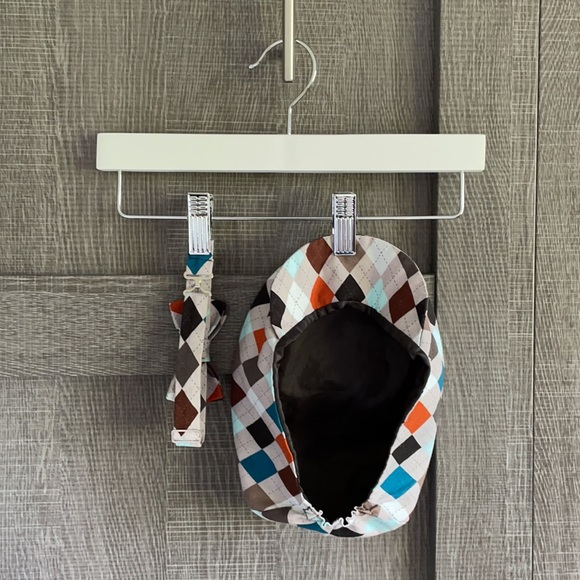 $40 Add-on⭐️Etsy argyle hat & bow tie - Picture 3 of 6